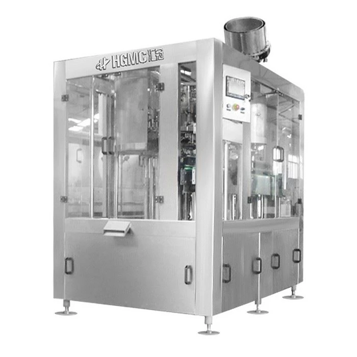 500 Bph Automatic Beer Bottle 3 In 1 Filling Rinsing Capping Machine