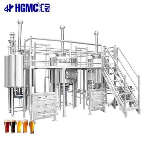 Bir Bira Fabrikasında 50000 Ton Craft Bira Üretmek İçin Büyük Ölçekli Ekipman...